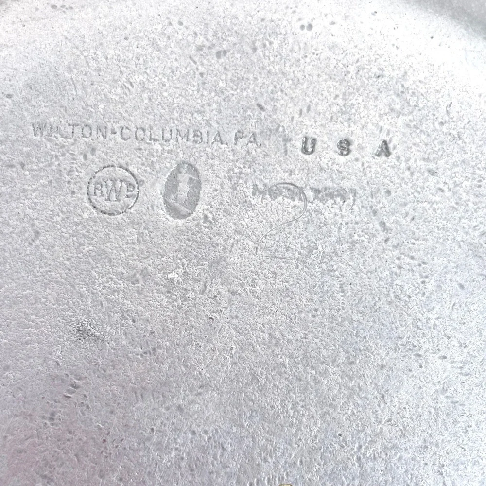 Wilton Armetale Plates Silver Queen Anne Scalloped 7 Inch Bread Butter Set of 2
